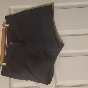 Universal Thread Charcoal Denim Jean Shorts Womens Size 12